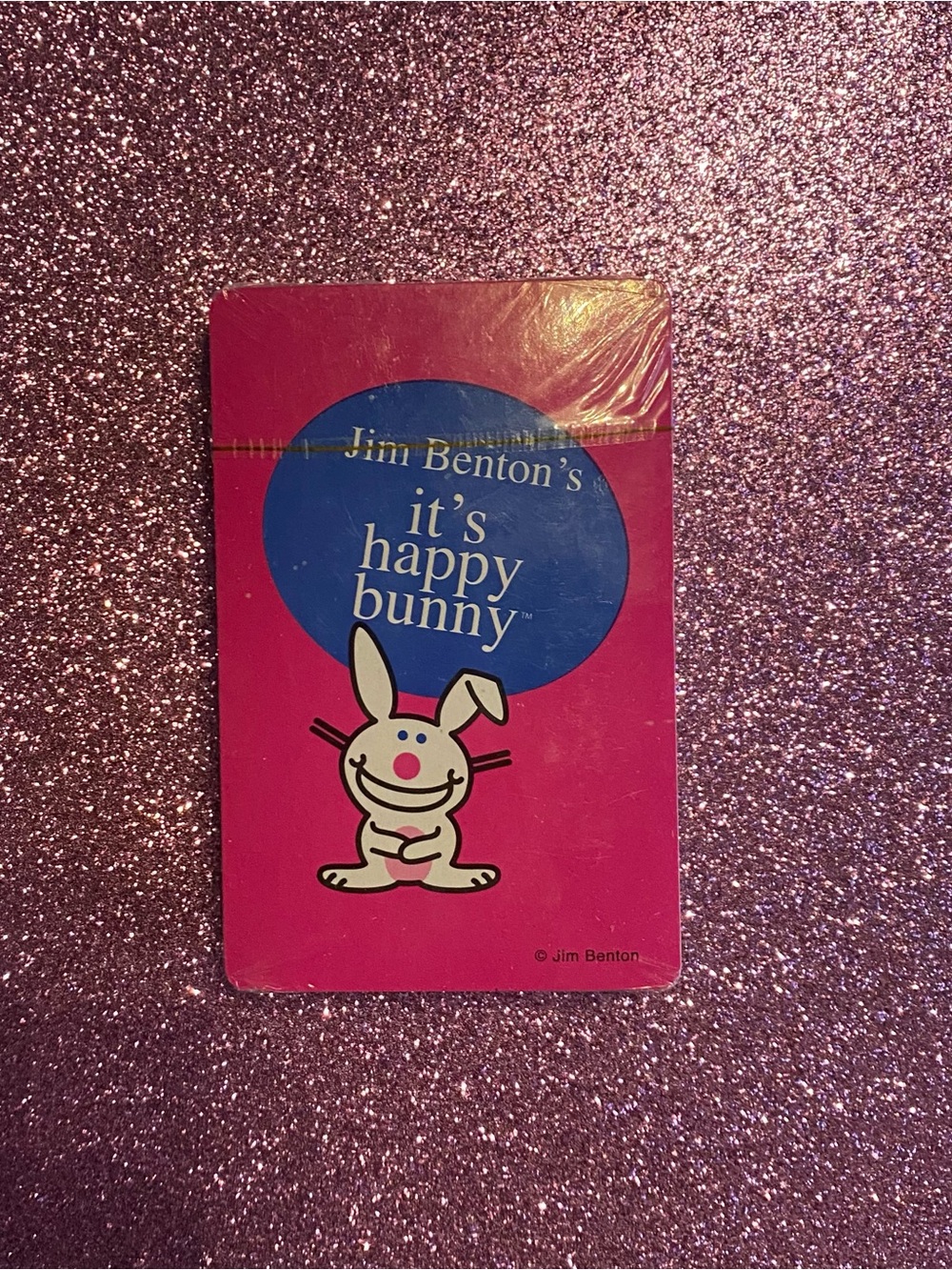 Y2K Jim Benton’s Happy Bunny Playing Cards